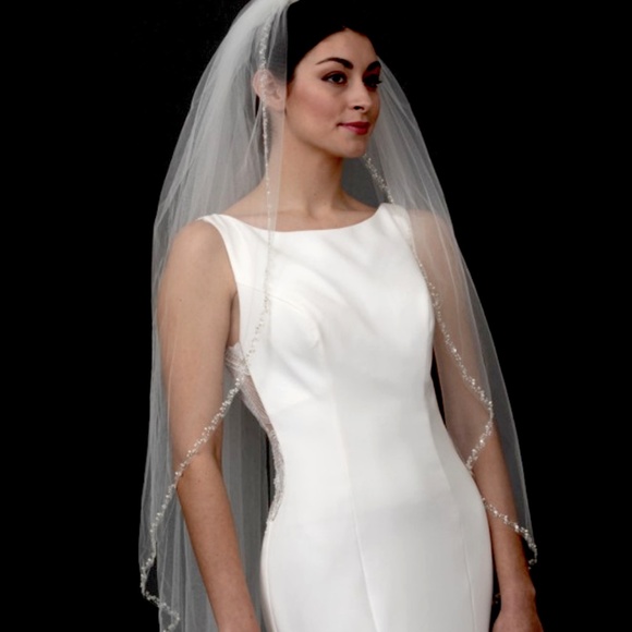 Mori Lee Madeline Gardner Bridal Veil **BRAND NEW** - Picture 6 of 15